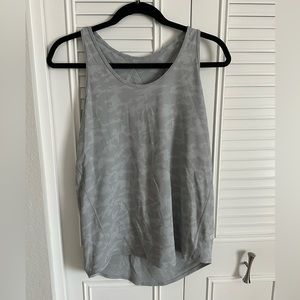 lululemon essential pleated camo tank